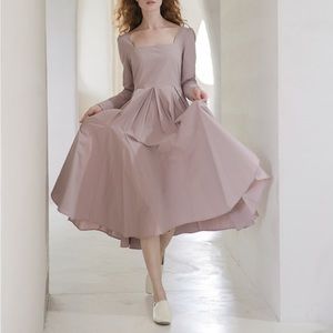 NWOT | Long-sleeve Dress | Dai Fabric | Small